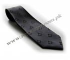 Masonic Necktie (Black) Square & Compas Masonic Necktie (Black) Square & Compas